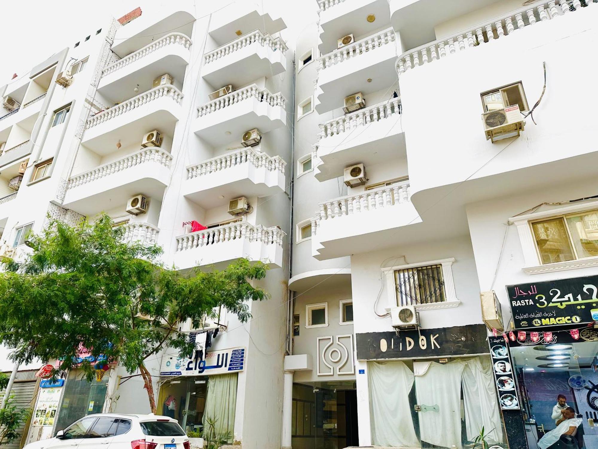 Zebra Apartments Hurghada Center ภายนอก รูปภาพ