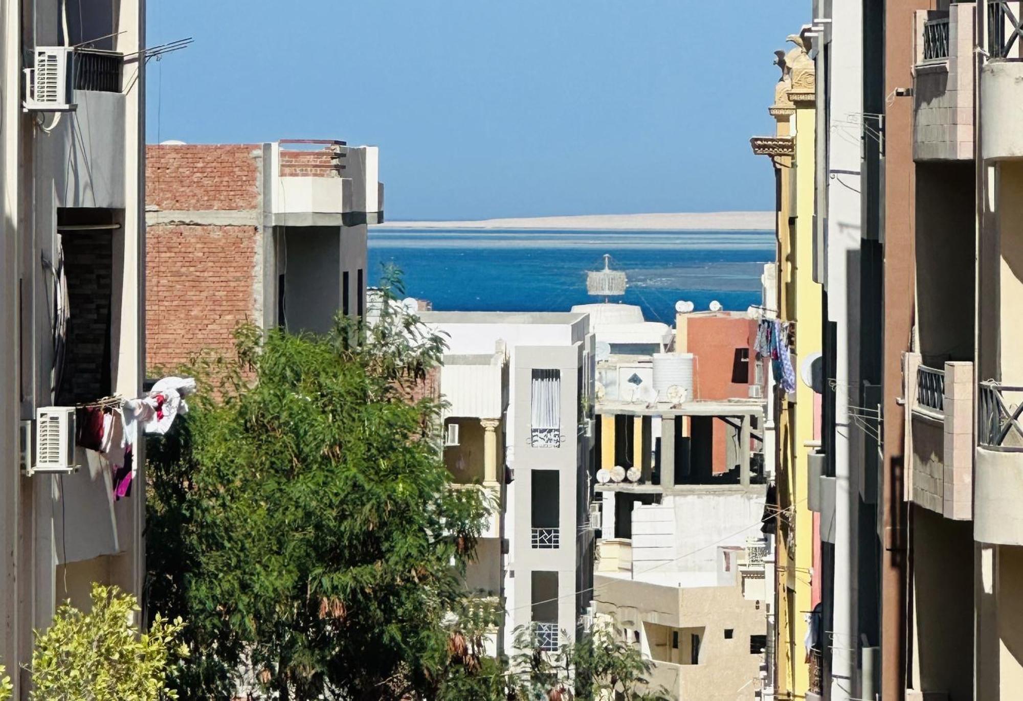 Zebra Apartments Hurghada Center ภายนอก รูปภาพ